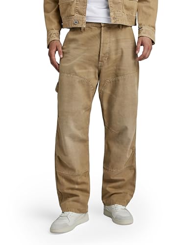 G-STAR RAW Herren Carpenter 3D Loose Jeans, Beige (renaissance faded sand gd D23695-D491-G554), 29W / 30L von G-STAR RAW