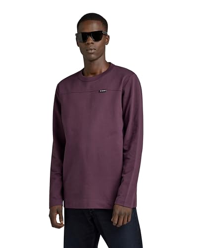 G-Star RAW Herren Chest Label Tweeter, Purpur (lt Maze D23908-D136-8880), S von G-Star RAW