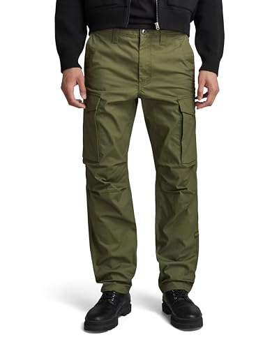G-STAR RAW Herren Core Regular Cargohose, Grün (Shadow Olive D24309-D387-B230), 31W / 32L von G-STAR