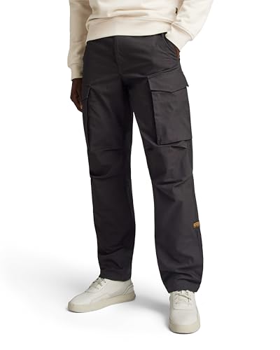 G-STAR RAW Herren Core Regular Cargohose, Schwarz (dk black D24309-D387-6484), 33W / 30L von G-STAR RAW