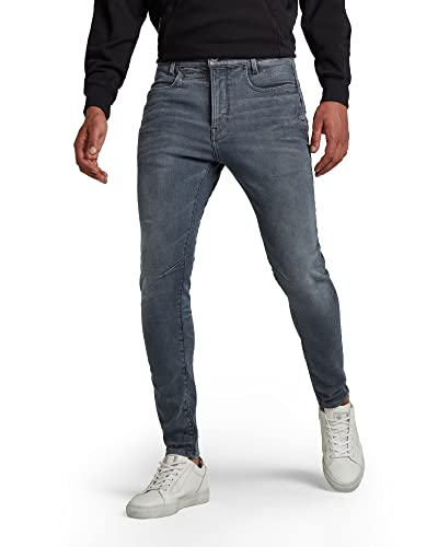 G-STAR RAW Herren D-Staq 3D Slim Jeans, Blau (worn in smokey night D05385-B604-C268), 29W / 34L von G-STAR RAW