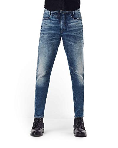 G-STAR RAW Herren D-Staq 3D Slim Jeans, Blau (faded clear sky D05385-C051-C283), 30W / 34L von G-STAR RAW