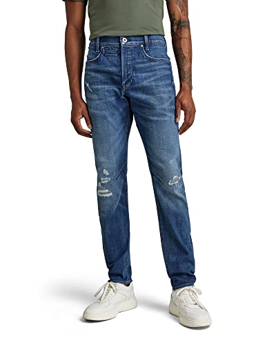G-STAR RAW Herren D-Staq 3D Slim Jeans, Blau (faded water restored D05385-C051-D337), 29W / 32L von G-STAR RAW