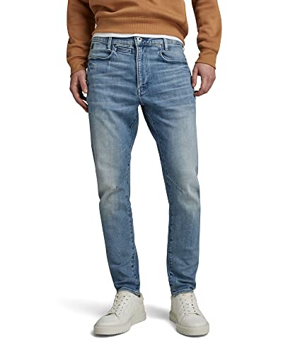 G-STAR RAW Herren D-Staq 3D Slim Jeans, Blau (sun faded niagara D05385-C051-D898), 34W / 36L von G-STAR RAW