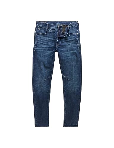 G-STAR RAW Herren D-Staq 3D Slim Jeans, Blau (worn in himalayan blue D05385-C051-G122), 28W / 32L von G-STAR RAW