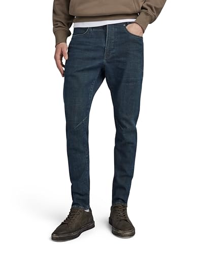 G-STAR RAW Herren D-Staq 3D Slim Jeans, Grau (worn in tornado D05385-D440-D353), 33W / 30L von G-STAR RAW