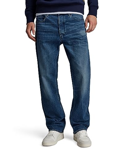 G-STAR RAW Herren Dakota Regular Straight Jeans, Blau (faded cascade D23691-C052-C606), 33W / 32L von G-STAR RAW