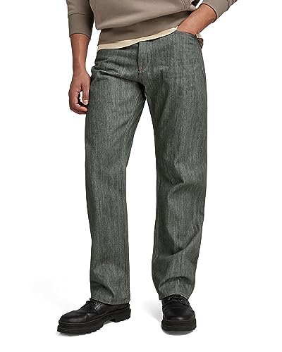 G-STAR RAW Herren Dakota Regular Straight Jeans, Blau (raw denim D23691-D479-001), 35W / 34L von G-STAR RAW