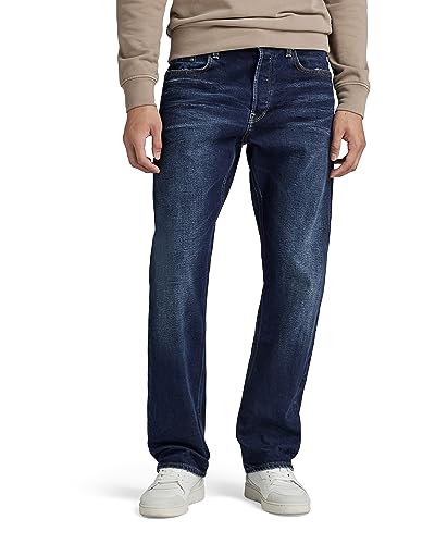 G-STAR RAW Herren Dakota Regular Straight Jeans, Blau (worn in dusk blue D23691-C052-B843), 34W / 30L von G-STAR RAW