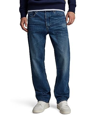 G-STAR RAW Herren Dakota Regular Straight Jeans, Blau (faded cascade D23691-C052-C606), 27W / 30L von G-STAR RAW