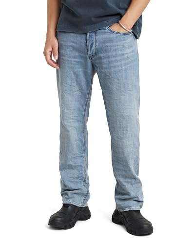 G-Star Herren Dakota Regular Straight Jeans, Blau (sun faded cloudburst D23691-D536-G339), 34W / 36L von G-STAR