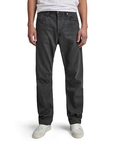 G-STAR Herren Dakota Regular Straight Jeans Grau (Faded Black Ink D23691-D182-D358) 36W / 36L von G-STAR