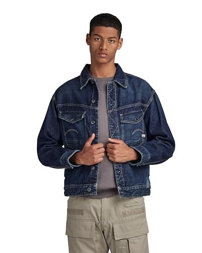 G-STAR RAW Herren Dakota Selvedge Jacke, Blau (worn in himalayan blue D23593-D317-G122), XL von G-Star RAW