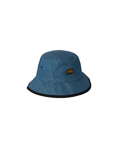 G-STAR RAW Herren Denim Bucket Hat, Blau (raw denim D23090-D318-001), L von G-STAR RAW