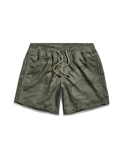 G-STAR RAW Herren Dirik Camo Allover Badeshorts, Mehrfarben (shamrock line camo D24471-C331-G458), M von G-STAR RAW