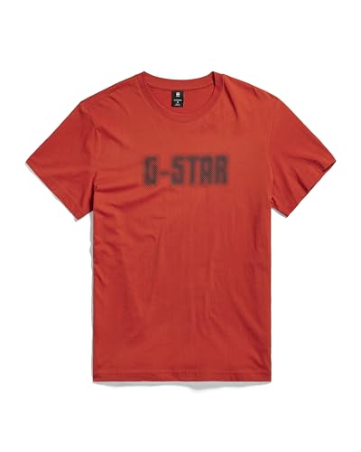 G-STAR RAW Herren Dotted r t, Orange (rooibos tea D23711-336-G052), L von G-STAR RAW