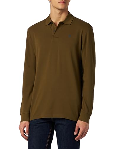 G-Star RAW Herren Dunda Core Polo, Grün (Dark Olive D14141-5864-C744), M von G-Star