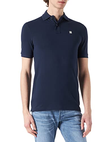 G-STAR RAW Herren Dunda Polo, Blau (sartho blue D08513-5864-6067), XXS von G-STAR RAW