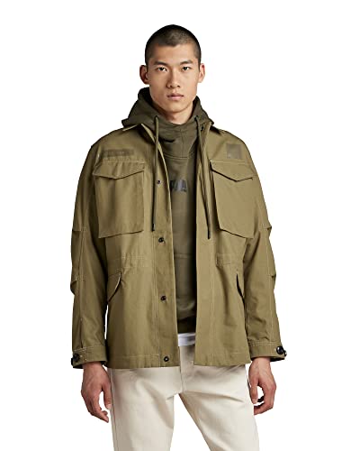 G-STAR RAW Herren E Core Unisex Field Jacke, Grün (smoke olive D22915-D342-B212), L von G-STAR RAW