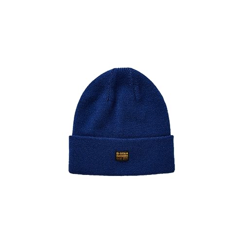 G-STAR RAW Herren Effo Long Beanie, Blau (ballpen blue D16624-C754-1822), PC von G-STAR RAW