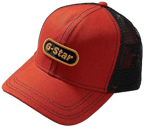 G-STAR RAW Herren Embro baseball trucker cap, Orange (rooibos tea D23832-D305-G052), PC von G-STAR RAW