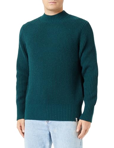 G-STAR RAW Herren Essential Knitted Pullover, Grün (laub D23731-D447-4287), M von G-STAR RAW