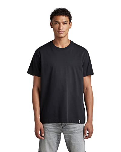 G-STAR RAW Herren Essential Loose T-Shirt, Schwarz (dk black D22769-D347-6484), L von G-STAR RAW