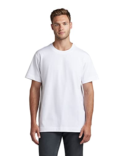 G-STAR RAW Herren Essential Loose T-Shirt, Weiß (white D22769-D347-110), XL von G-STAR RAW