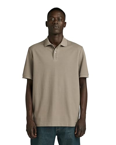 G-Star RAW Herren Essential Poloshirt, Grün (Shamrock D22783-D287-2199), XL von G-STAR