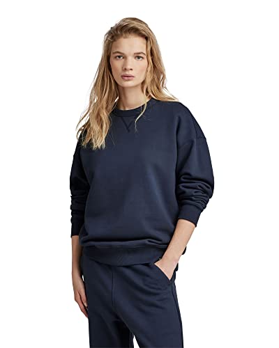 G-STAR RAW Herren Essential Unisex Loose Sweatshirt, Blau (salute D22995-D395-C742), L von G-STAR RAW