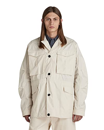 G-STAR RAW Herren Field Jacke, Beige (whitebait D21882-A790-1603), XL von G-STAR RAW