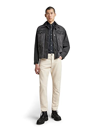 G-Star RAW Herren Flight Combat Jacke, Grau (Worn in tin D21238-C526-C943), L von G-STAR RAW