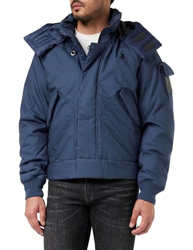 G-STAR RAW Herren Flight bomber puffer, Blau (rank blue D23644-D389-868), L von G-STAR RAW