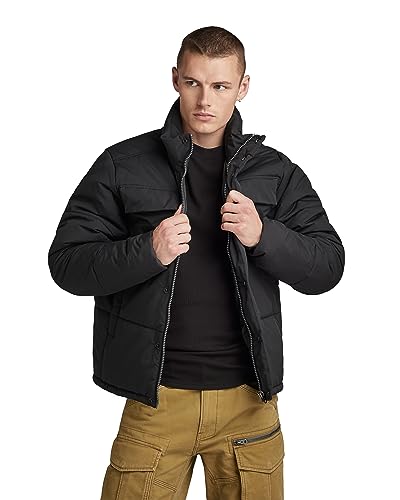 G-Star RAW Herren Foundation Padded Jacke, Schwarz (dk black D22886-D419-6484), XXL von G-Star