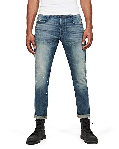 G-STAR RAW Herren G-Bleid Slim Jeans, Blau (antic faded lagoon D16850-B767-A942), 28W / 32L von G-STAR RAW