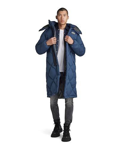 G-STAR RAW Herren G- Whistler XL long blanket, Blau (rank blue D23633-D199-868), M von G-STAR RAW