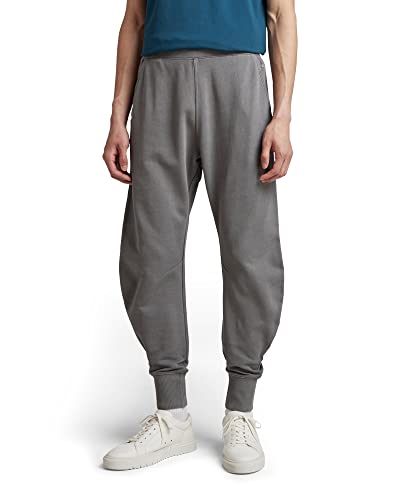 G-STAR RAW Herren Garment Dyed Oversized Jogginghose, Grau (granite gd D22323-D249-B810), L von G-STAR RAW