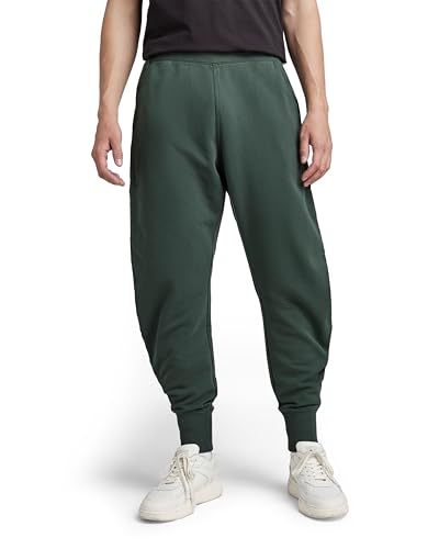 G-STAR RAW Herren Garment Dyed Oversized Jogginghose, Grün (laub gd D22323-D249-D549), L von G-STAR RAW