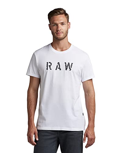 G-STAR RAW Herren Graphic 2 Pack T-Shirt, Mehrfarben (dk black/white D22777-336-8746), L von G-STAR RAW