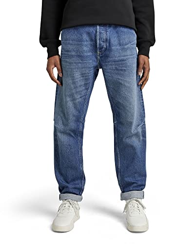 G-STAR RAW Herren Grip 3D Relaxed Tapered Jeans, Blau (faded harbor D19928-C967-D331), 27W / 30L von G-STAR RAW