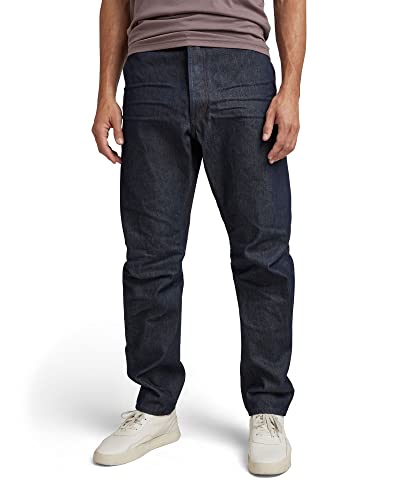 G-STAR RAW Herren Grip 3D Relaxed Tapered Jeans, Blau (3d raw denim D19928-C967-1241), 34W / 30L von G-STAR RAW