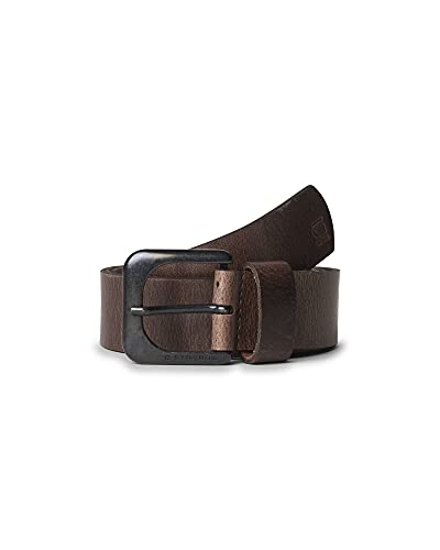 G-STAR RAW Herren Zed Belt, Braun (dk brown/black metal D04169-3127-8127), 110 von G-STAR RAW