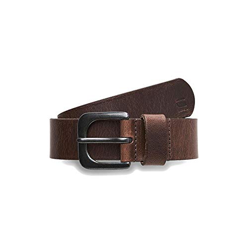 G-STAR RAW Herren Zed Belt, Braun (dk brown/black metal D04169-3127-8127), 115 von G-STAR RAW