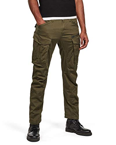 G-STAR RAW Herren Rovic Zip 3D Regular Tapered Hose, Grün (dk bronze green D02190-5126-6059), 36W / 38L von G-STAR RAW