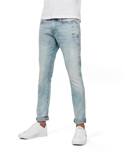 G-STAR RAW Herren Lancet Skinny Jeans, Blau (Sun Faded Quartz D17235-B604-B474), 27W / 32L von G-STAR