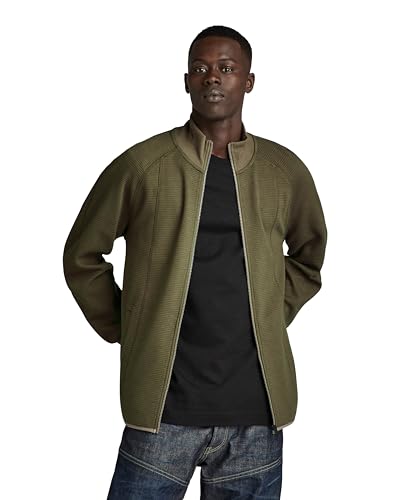 G-Star RAW Herren Jirgi Zip Slim Tweeter, Braun (Turf D23476-D271-273), M von G-Star RAW