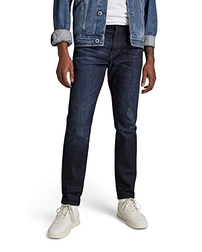 G-STAR RAW Herren Lancet Skinny Jeans, Blau (worn in dark sapphire D17235-C051-D334), 29W / 32L von G-STAR RAW