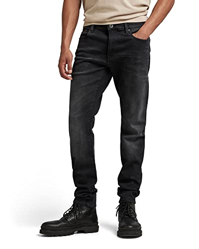 G-STAR RAW Herren Lancet Skinny Jeans, Grau (worn in black onyx D17235-C910-C942), 28W / 30L von G-STAR RAW