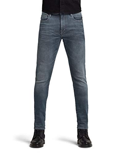 G-STAR RAW Herren Lancet Skinny Jeans, Blau (worn in smokey night D17235-B604-C268), 30W / 34L von G-STAR RAW