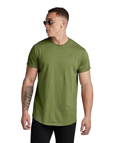 G-STAR RAW Herren Lash R T-Shirt, Grün (sage D16396-B353-724), M von G-STAR RAW